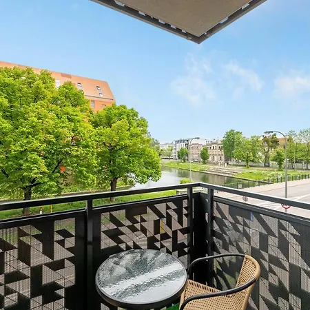 Appartamento Dwie Motlawy Riverside & Center By Downtown Danzica