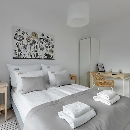 Daire Dwie Motlawy Riverside & Center By Downtown Gdansk
