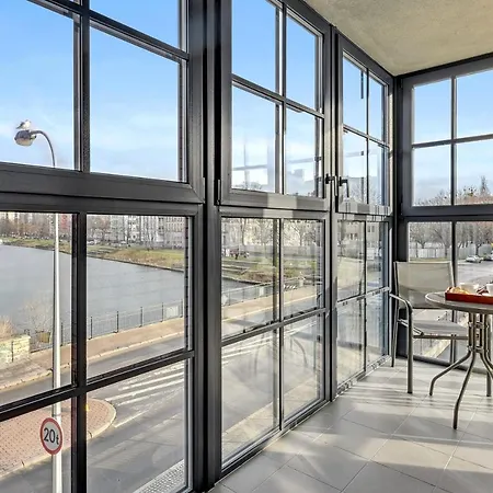 Dwie Motlawy Riverside & Center By Downtown Lejlighed *