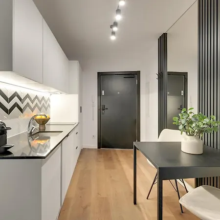 Dwie Motlawy Riverside & Center By Downtown 公寓式酒店 格但斯克