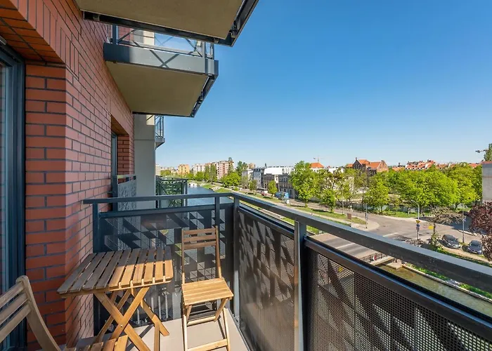 Dwie Motlawy Riverside & Center By Downtown 4*